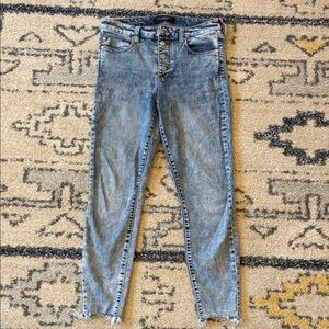 Liverpool high rise ankle jeans size 8